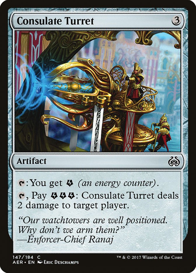 Consulate Turret [Aether Revolt] | Black Swamp Games