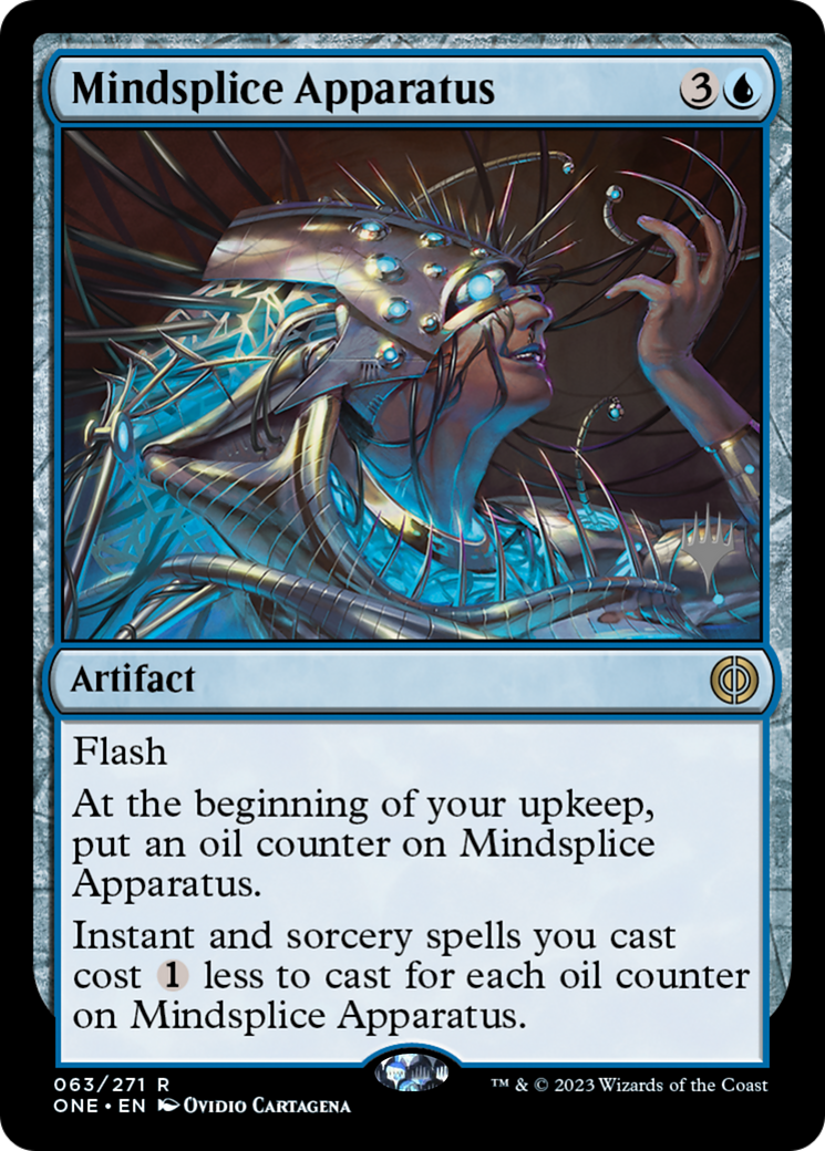 Mindsplice Apparatus (Promo Pack) [Phyrexia: All Will Be One Promos] | Black Swamp Games