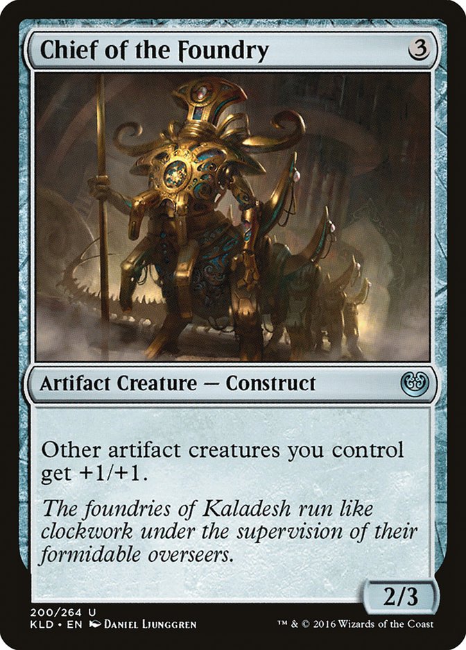 Chief of the Foundry [Kaladesh] | Black Swamp Games