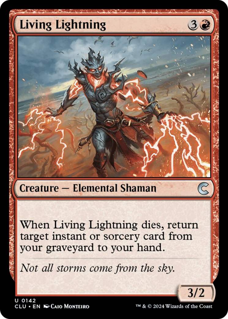 Living Lightning [Ravnica: Clue Edition] | Black Swamp Games