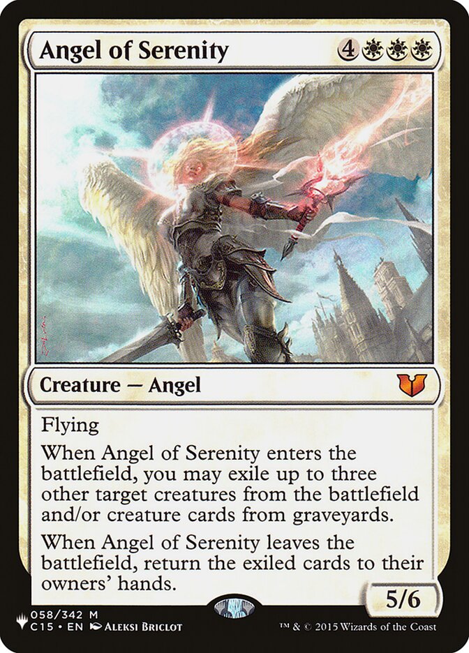 Angel of Serenity [The List] | Black Swamp Games