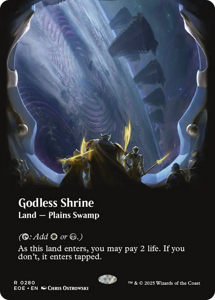 Godless Shrine (Borderless) [Edge of Eternities] | Black Swamp Games