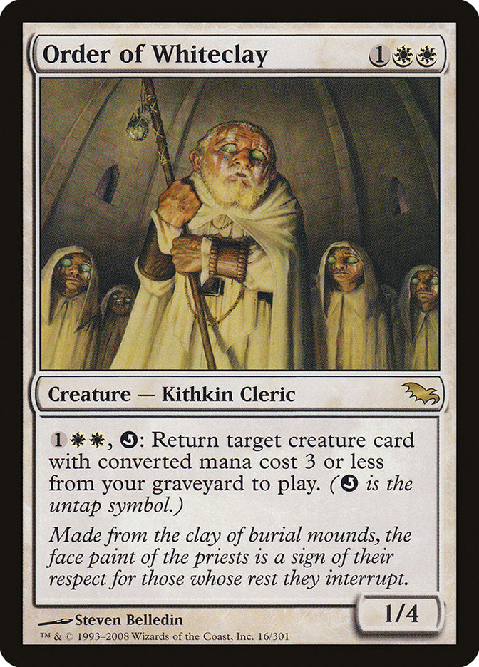 Order of Whiteclay [Shadowmoor] | Black Swamp Games