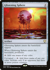 Glistening Sphere [Phyrexia: All Will Be One Commander] | Black Swamp Games