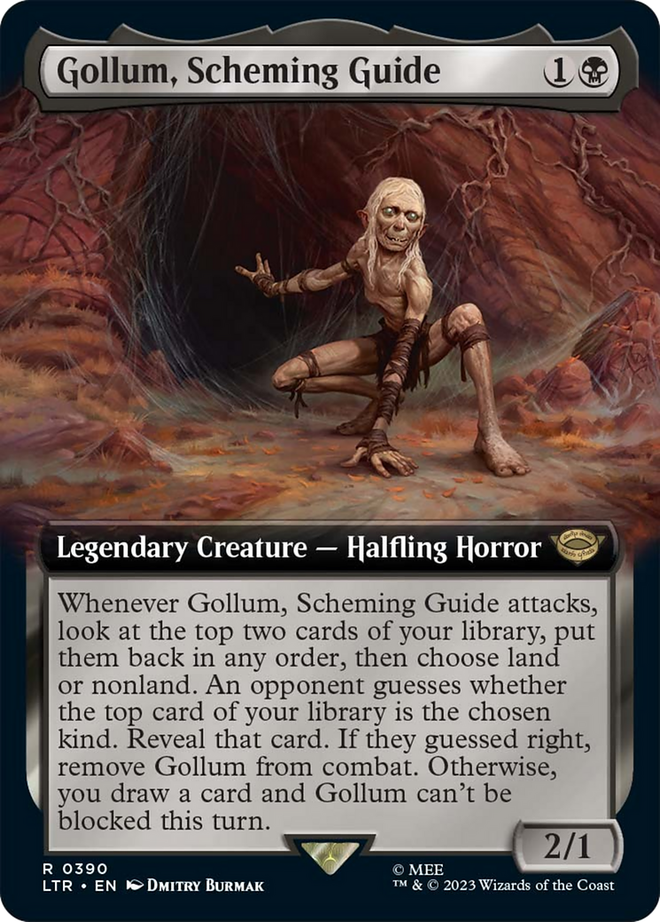 Gollum, Scheming Guide (Extended Art) [The Lord of the Rings: Tales of Middle-Earth] | Black Swamp Games