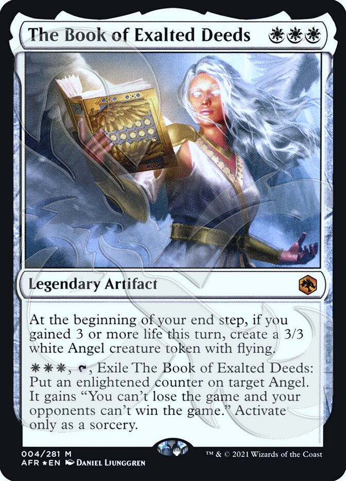 The Book of Exalted Deeds (Ampersand Promo) [Dungeons & Dragons: Adventures in the Forgotten Realms Promos] | Black Swamp Games