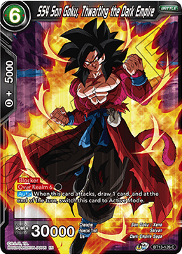 SS4 Son Goku, Thwarting the Dark Empire (Common) (BT13-126) [Supreme Rivalry] | Black Swamp Games