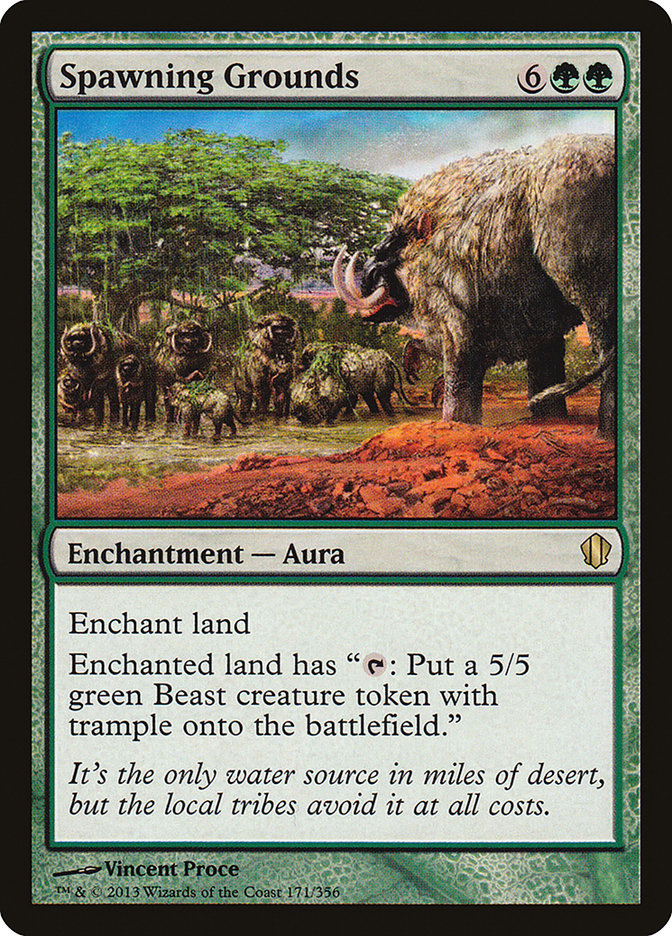 Spawning Grounds [Commander 2013] | Black Swamp Games