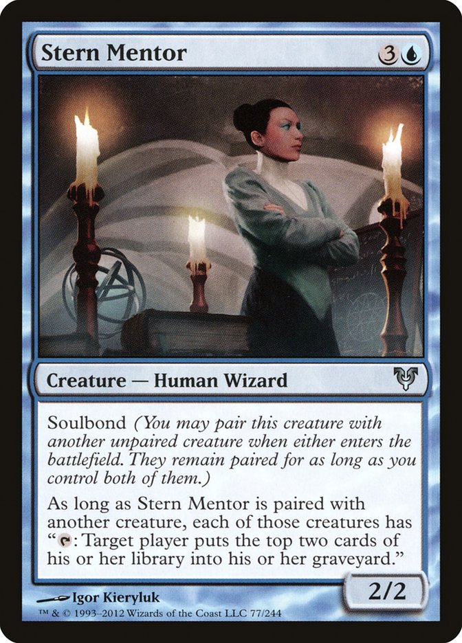 Stern Mentor [Avacyn Restored] | Black Swamp Games