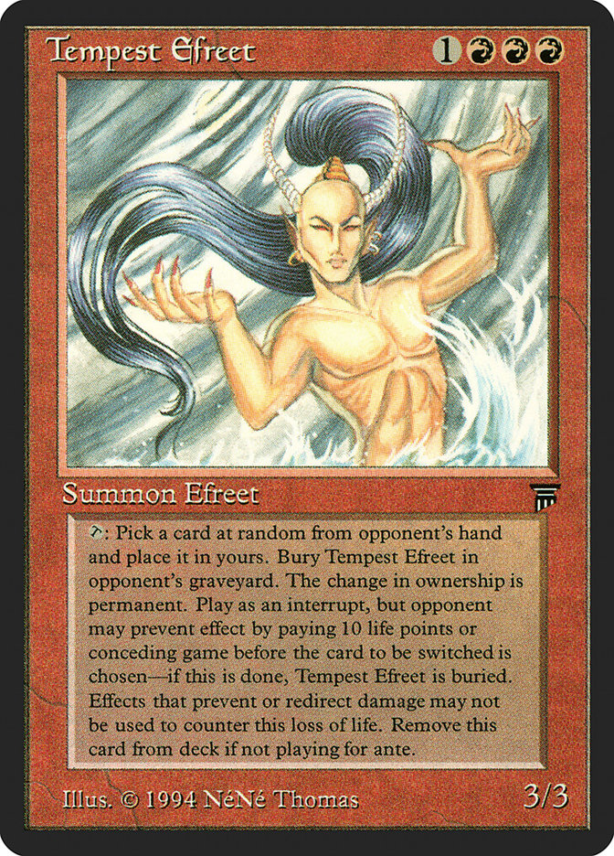 Tempest Efreet [Legends] | Black Swamp Games