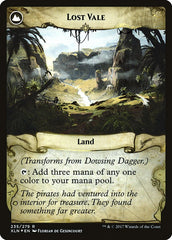 Dowsing Dagger // Lost Vale [Ixalan Prerelease Promos] | Black Swamp Games