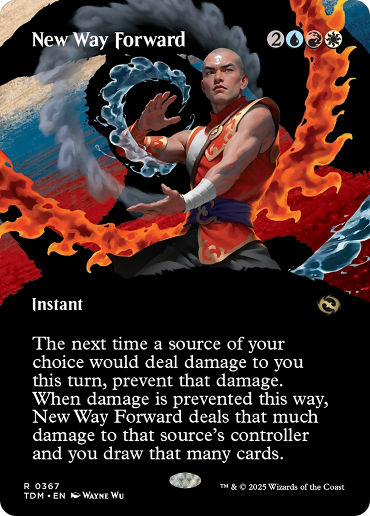New Way Forward (Borderless) [Tarkir: Dragonstorm] | Black Swamp Games