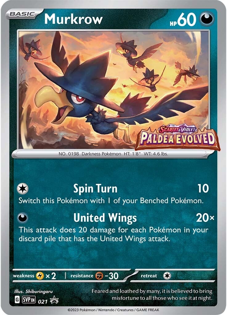 Murkrow (021) [Scarlet & Violet: Black Star Promos] | Black Swamp Games