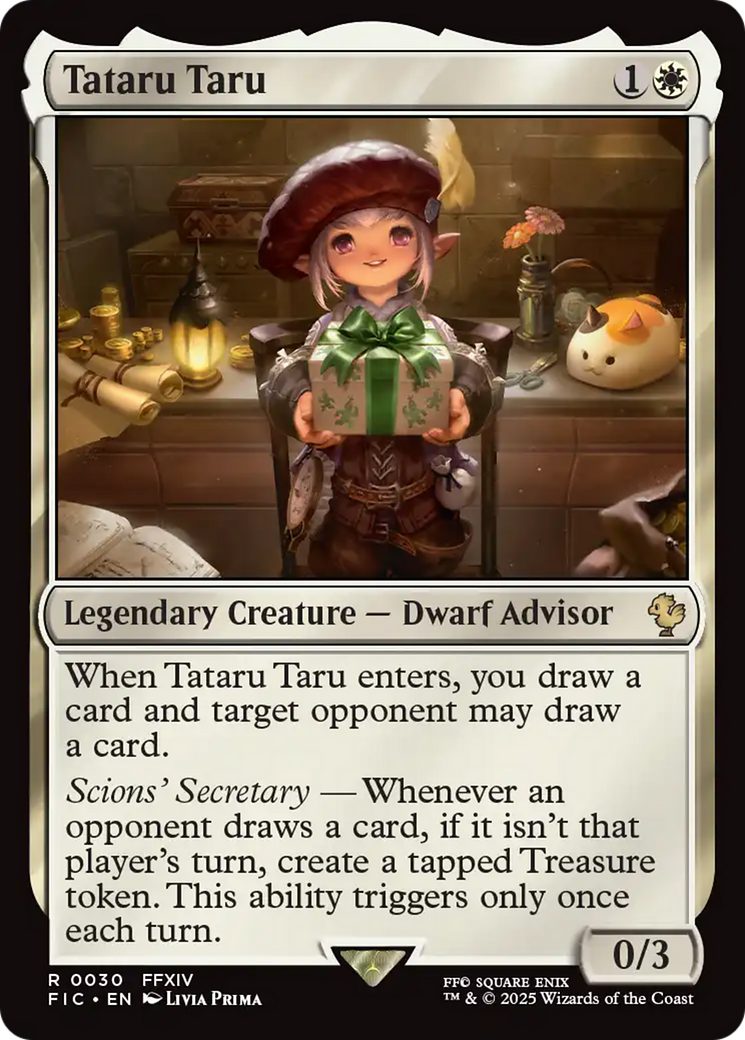 Tataru Taru [FINAL FANTASY Commander] | Black Swamp Games