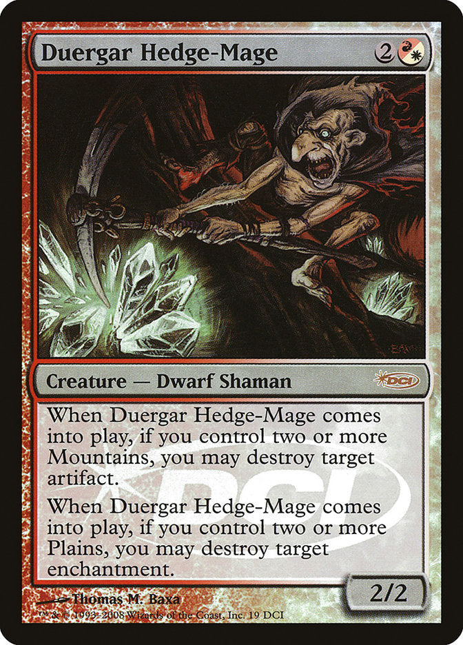 Duergar Hedge-Mage [Gateway 2008] | Black Swamp Games
