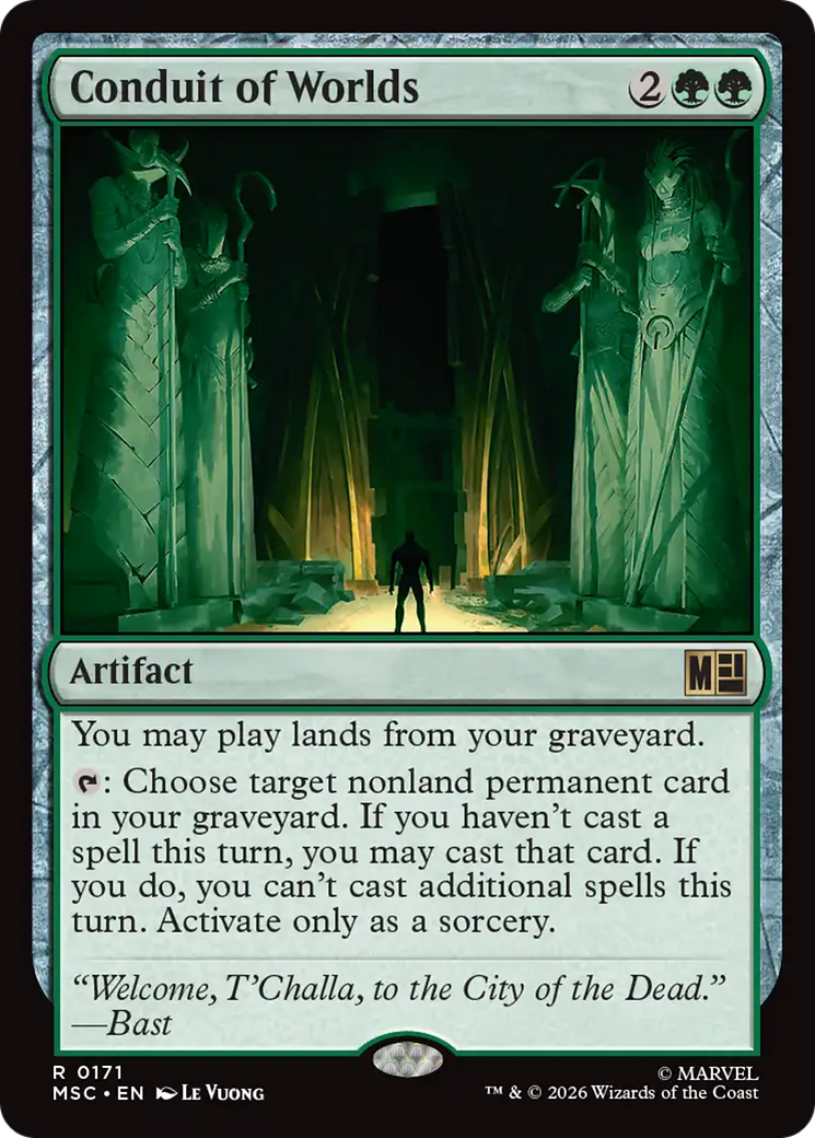 Conduit of Worlds (Surge Foil) [Marvel Super Heroes Commander] | Black Swamp Games