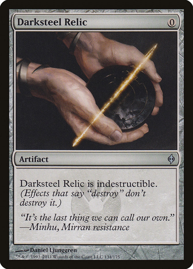 Darksteel Relic [New Phyrexia] | Black Swamp Games