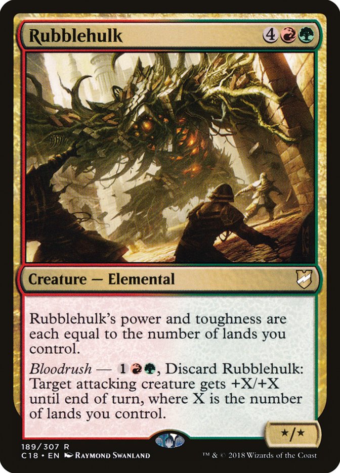 Rubblehulk [Commander 2018] | Black Swamp Games