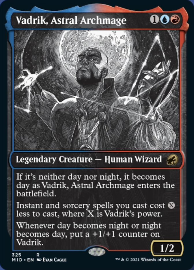 Vadrik, Astral Archmage (Showcase Eternal Night) [Innistrad: Midnight Hunt] | Black Swamp Games