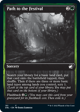 Path to the Festival [Innistrad: Double Feature] | Black Swamp Games