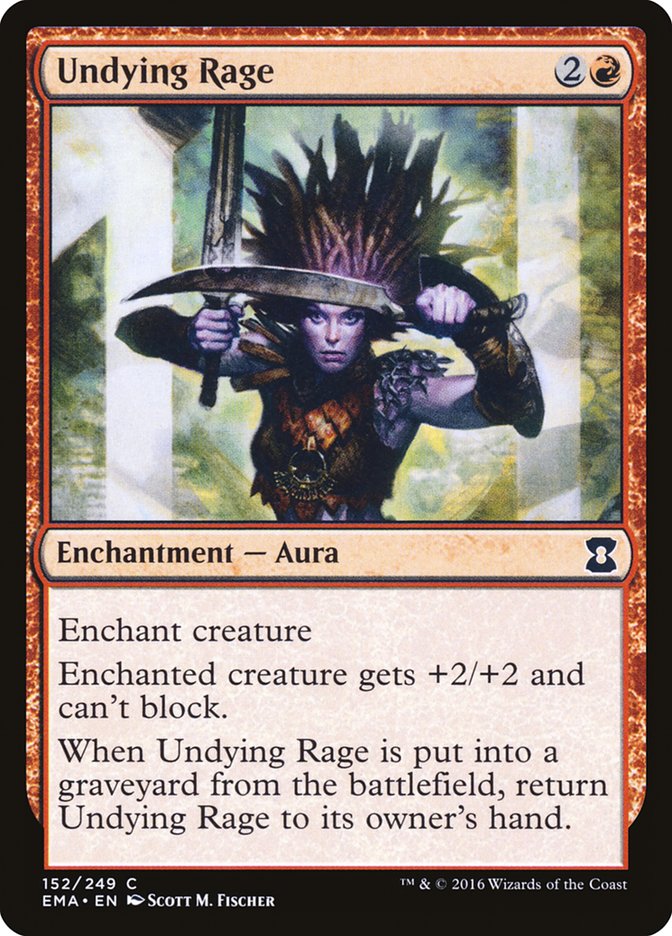 Undying Rage [Eternal Masters] | Black Swamp Games