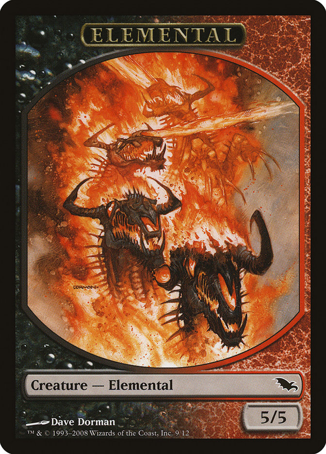 Elemental Token (9/12) [Shadowmoor Tokens] | Black Swamp Games