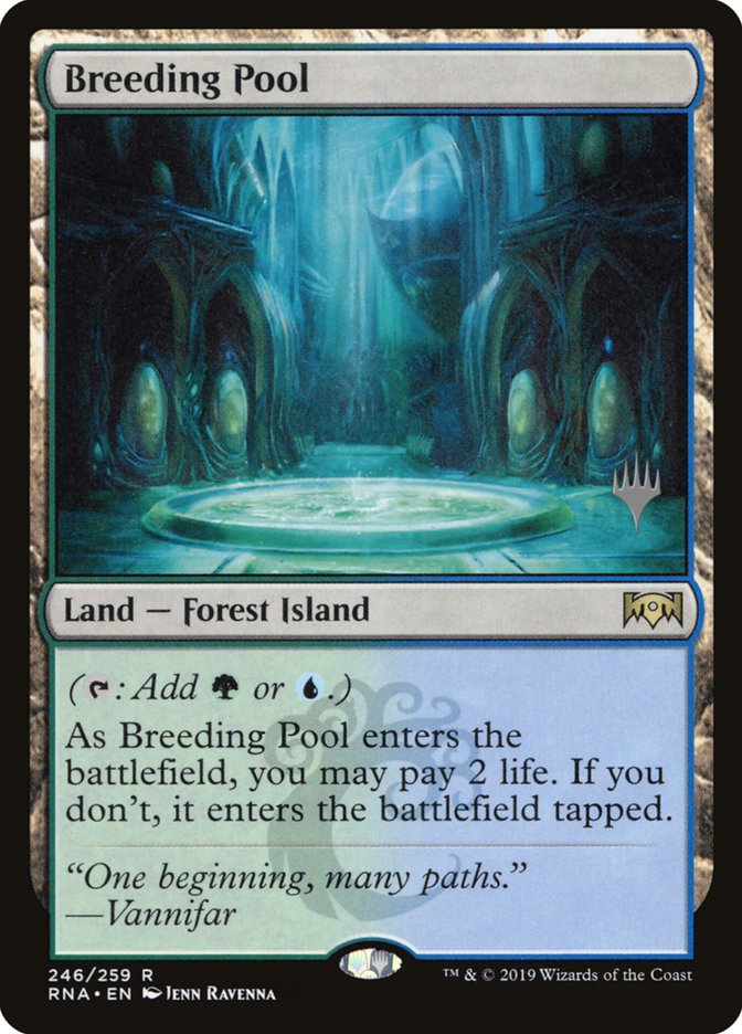 Breeding Pool (Promo Pack) [Ravnica Allegiance Promos] | Black Swamp Games