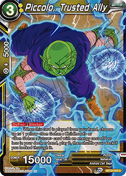 Piccolo, Trusted Ally (Common) (BT13-104) [Supreme Rivalry] | Black Swamp Games