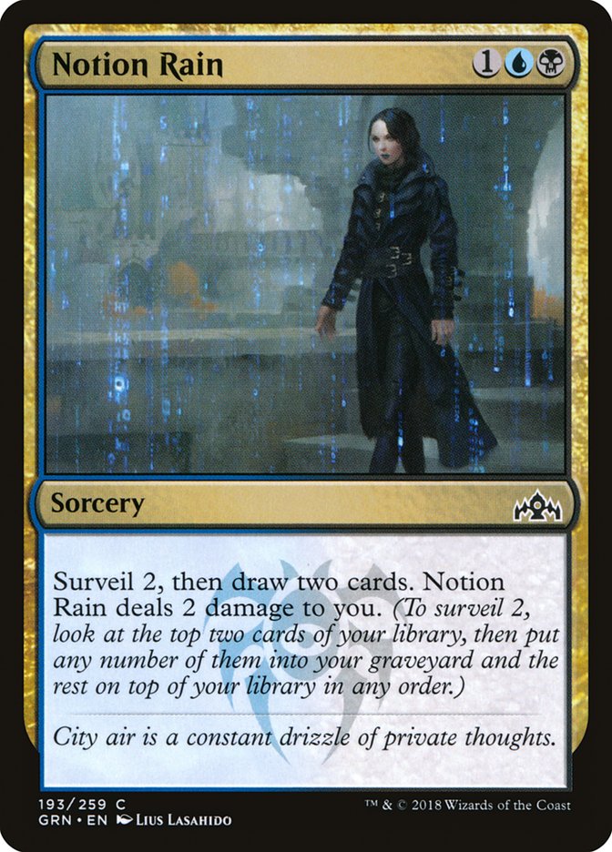Notion Rain [Guilds of Ravnica] | Black Swamp Games