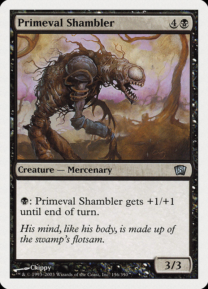 Primeval Shambler [Eighth Edition] | Black Swamp Games