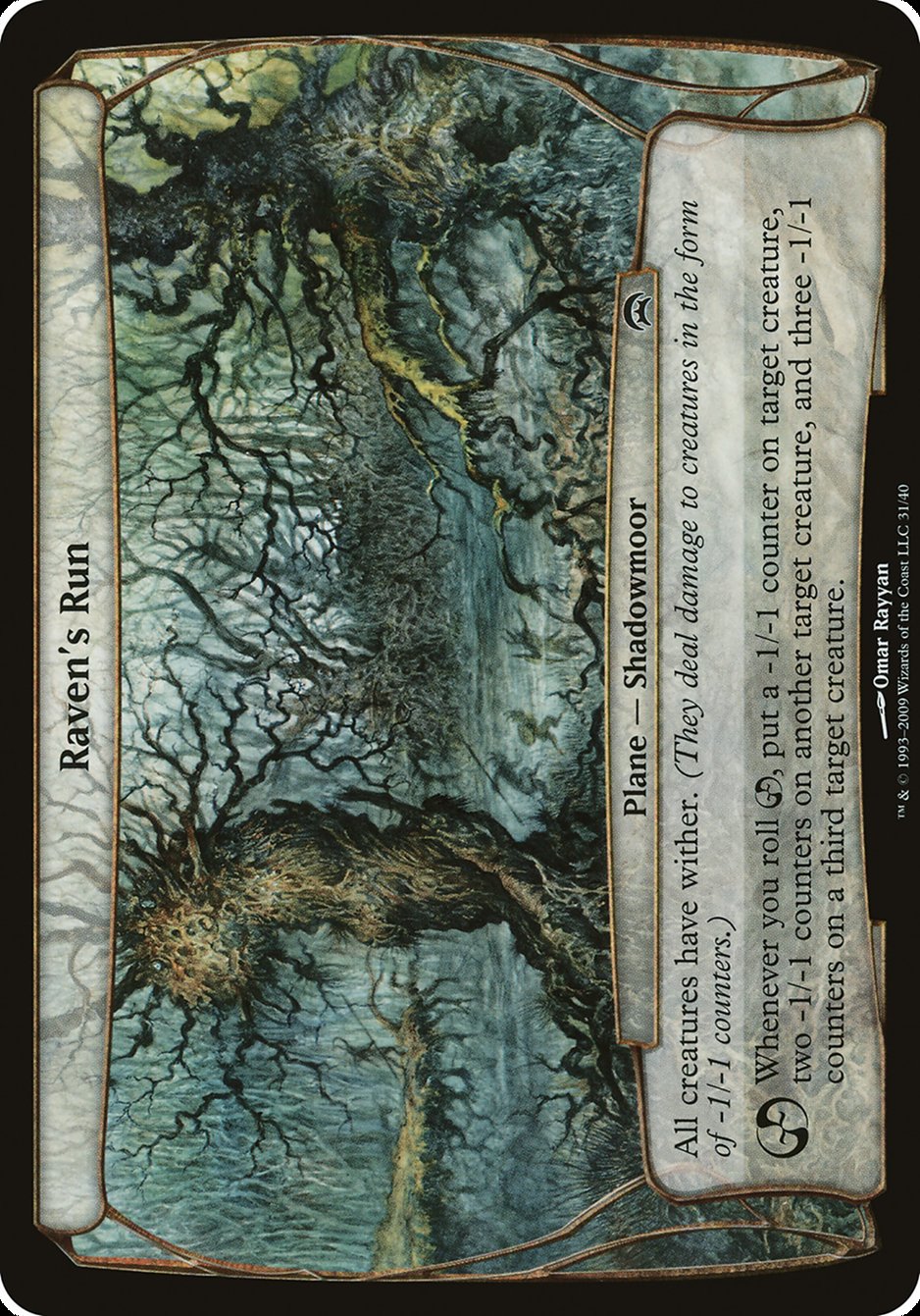 Raven's Run (Planes) [Planechase Planes] | Black Swamp Games