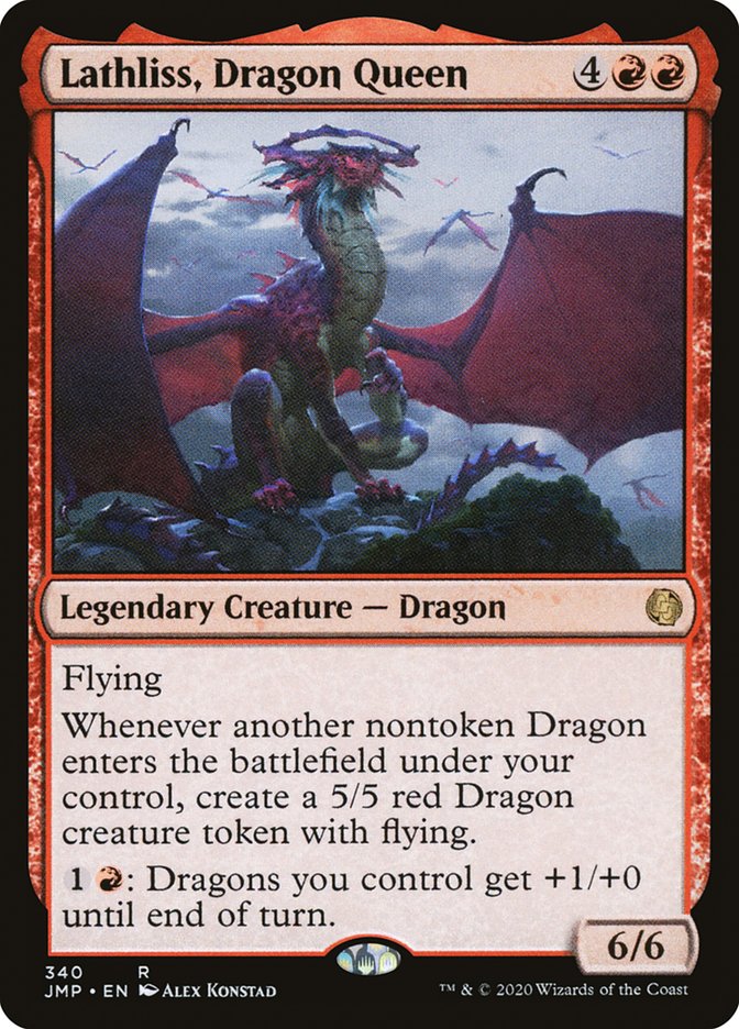 Lathliss, Dragon Queen [Jumpstart] | Black Swamp Games