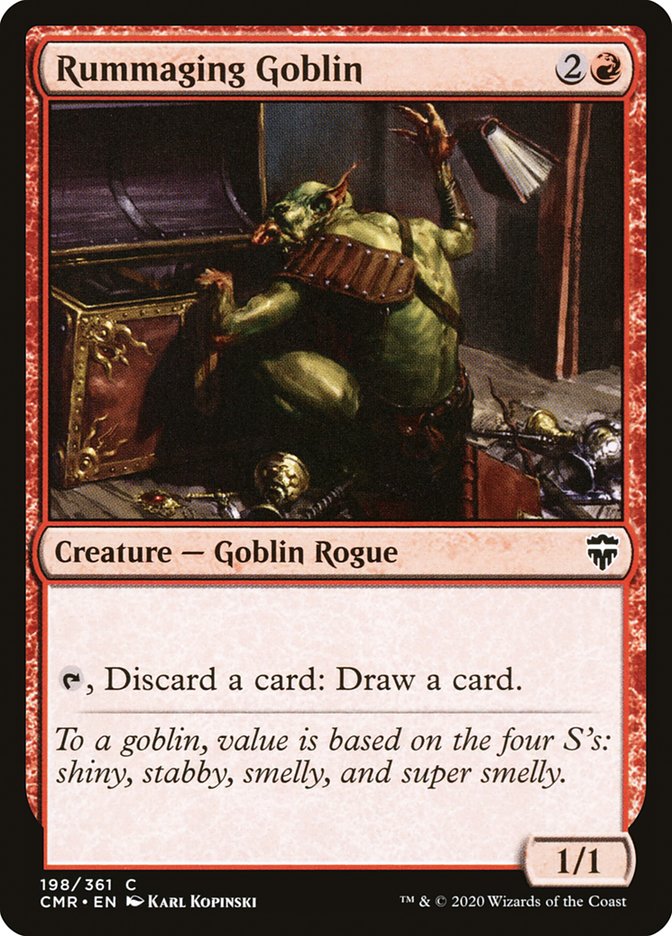 Rummaging Goblin [Commander Legends] | Black Swamp Games