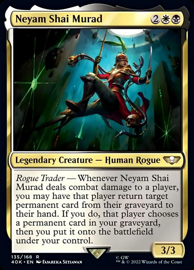Neyam Shai Murad (Surge Foil) [Warhammer 40,000] | Black Swamp Games