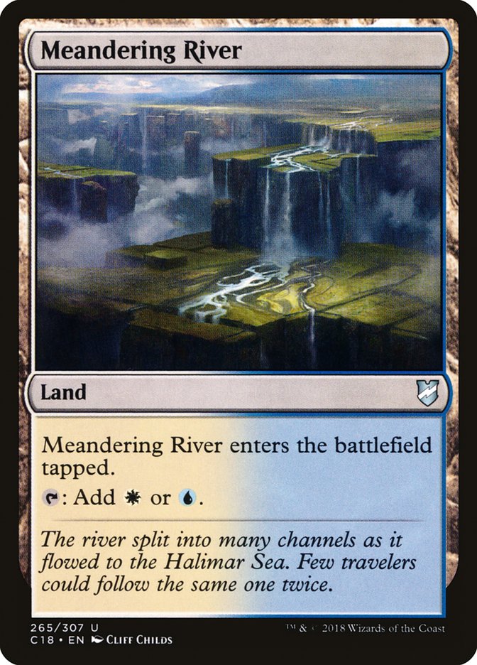 Meandering River [Commander 2018] | Black Swamp Games
