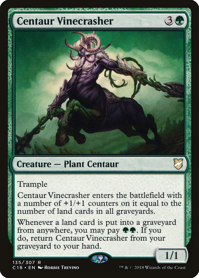 Centaur Vinecrasher [Commander 2018] | Black Swamp Games