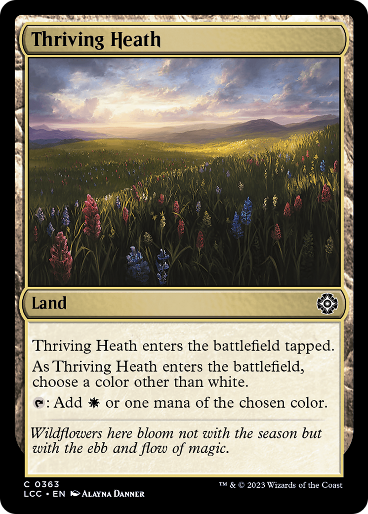Thriving Heath [The Lost Caverns of Ixalan Commander] | Black Swamp Games