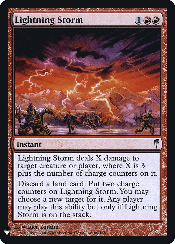Lightning Storm [Mystery Booster] | Black Swamp Games
