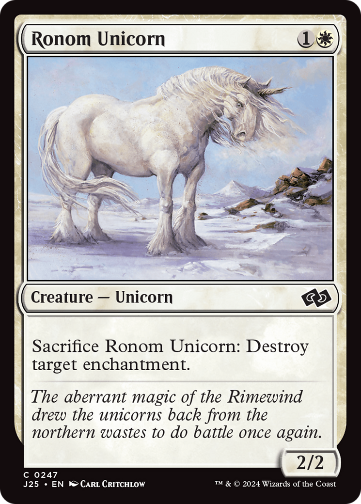 Ronom Unicorn [Foundations Jumpstart] | Black Swamp Games