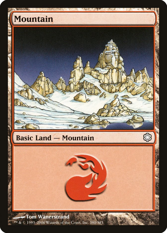 Mountain (380) [Coldsnap Theme Decks] | Black Swamp Games