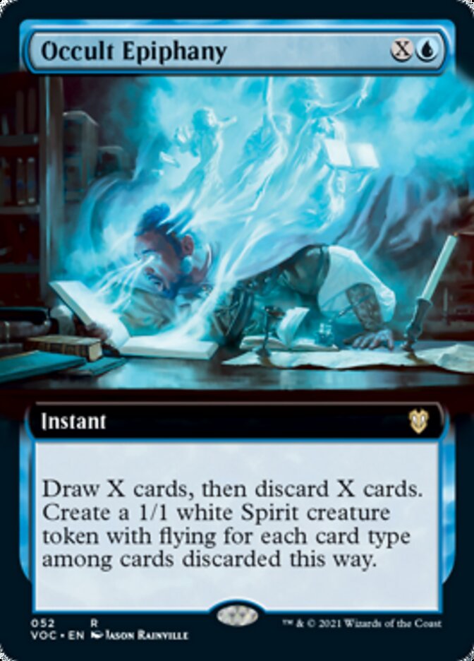 Occult Epiphany (Extended Art) [Innistrad: Crimson Vow Commander] | Black Swamp Games