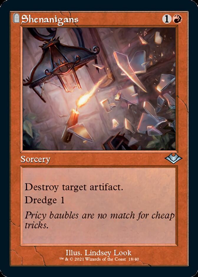 Shenanigans (Retro Foil Etched) [Modern Horizons] | Black Swamp Games
