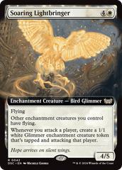 Soaring Lightbringer (Extended Art) [Duskmourn: House of Horror Commander] | Black Swamp Games