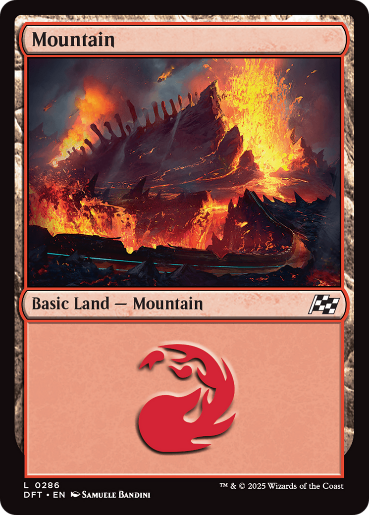 Mountain (0286) [Aetherdrift] | Black Swamp Games
