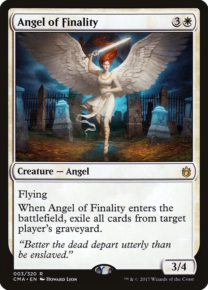 Angel of Finality [Commander Anthology] | Black Swamp Games