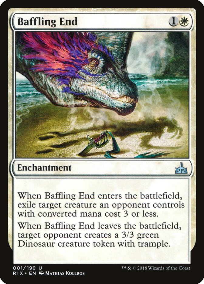 Baffling End [Rivals of Ixalan] | Black Swamp Games