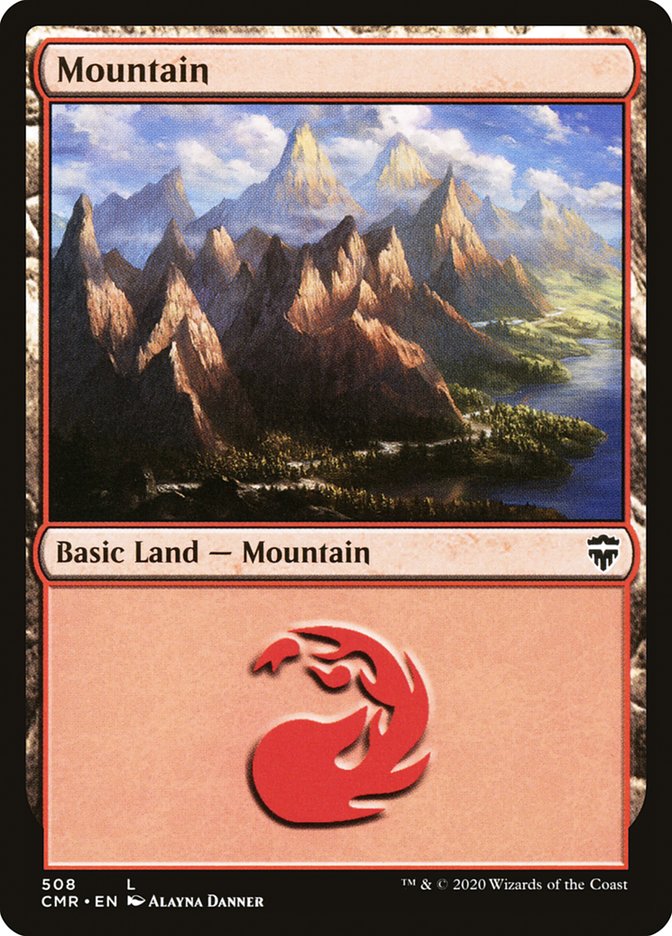Mountain (508) [Commander Legends] | Black Swamp Games