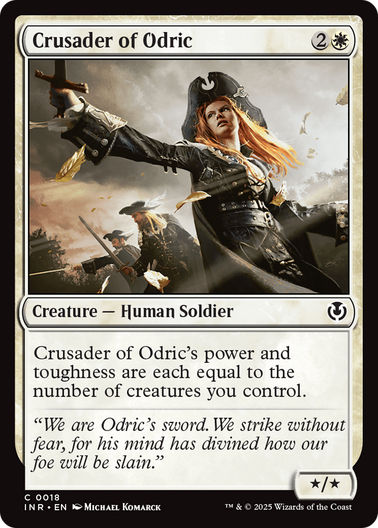 Crusader of Odric [Innistrad Remastered] | Black Swamp Games