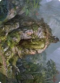 Gnottvold Slumbermound Art Card [Kaldheim Art Series] | Black Swamp Games
