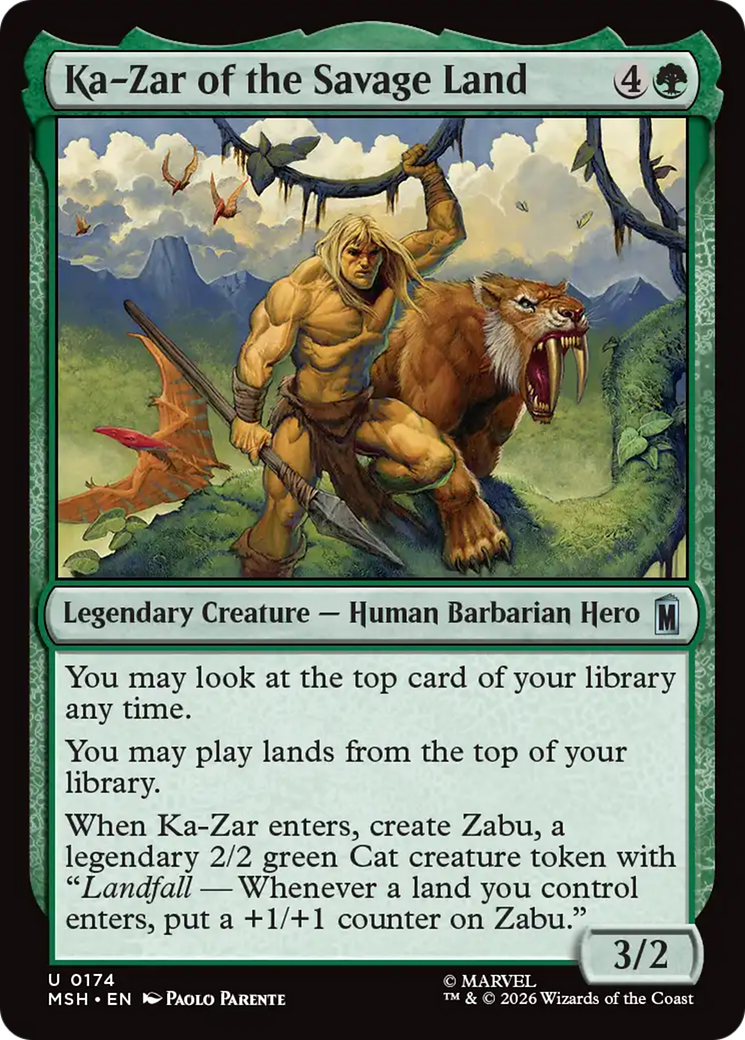 Ka-Zar of the Savage Land [Marvel Super Heroes] | Black Swamp Games